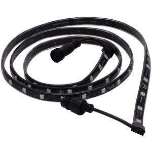 InvisiLED PRO LED 0.75 inch Black Outdoor LED Strip Lighting, Outdoor LED 24V Strip Light, WAC Lighting