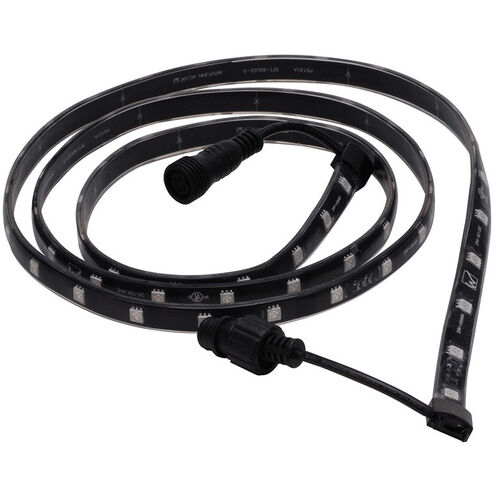 InvisiLED PRO LED 0.75 inch Black Outdoor LED Strip Lighting, Outdoor LED 24V Strip Light, WAC Lighting