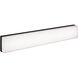 Kabu LED 24 inch Oxidized Black Wall Sconce Wall Light