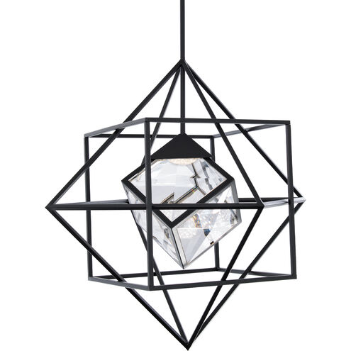Heracles LED 28 inch Black Pendant Ceiling Light, Beyond