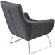 Kendrick Charcoal Grey Fabric Chair