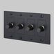 4G 100-120 Black Dimmer Switch, LED