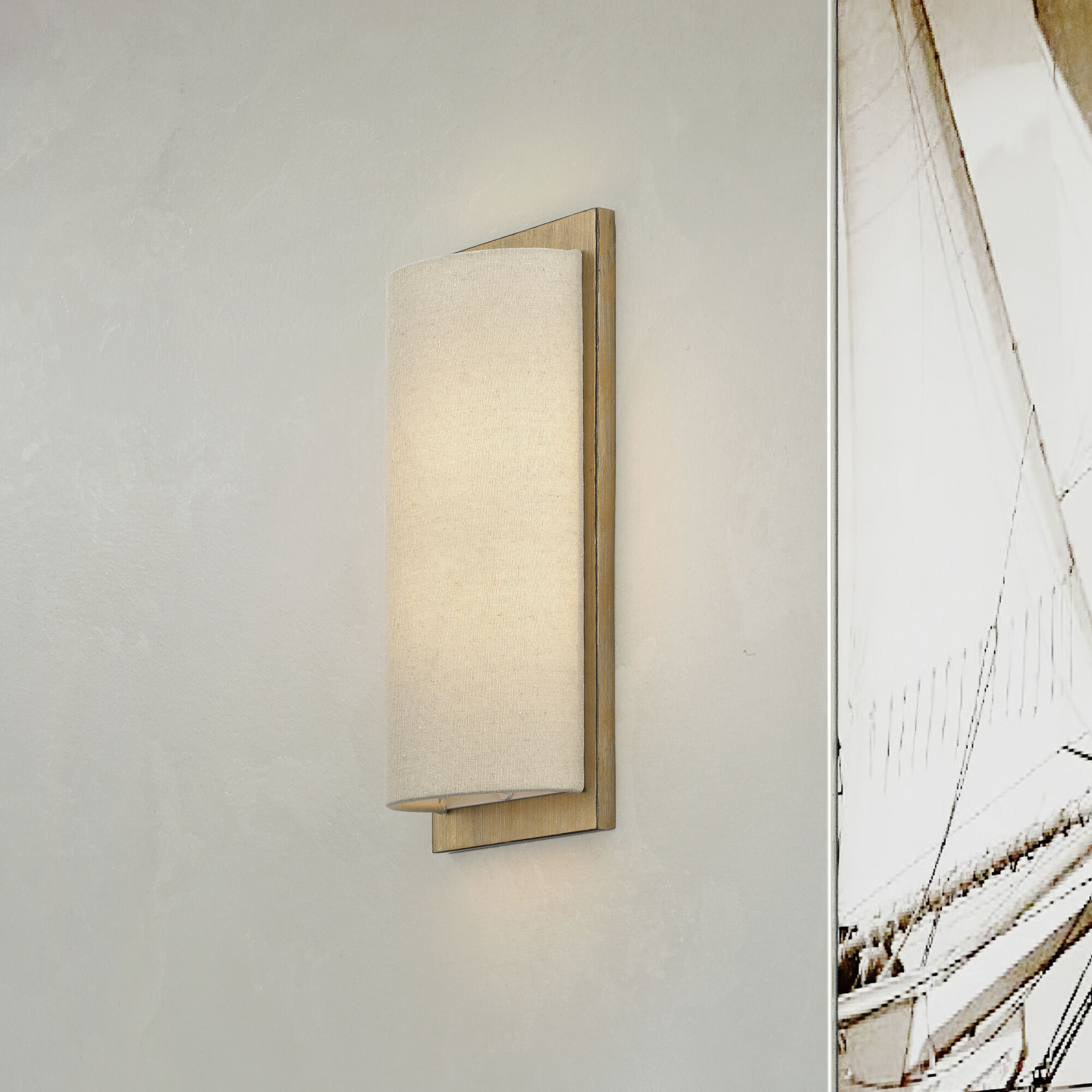 Bellingham Wall Sconce Wall Light in Antique Gold Leaf