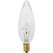 Lumos Incandescent BA9 1/2 Candelabra E12 15 watt 130V 2700K Light Bulb