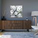 Florals Collection Green Canvas