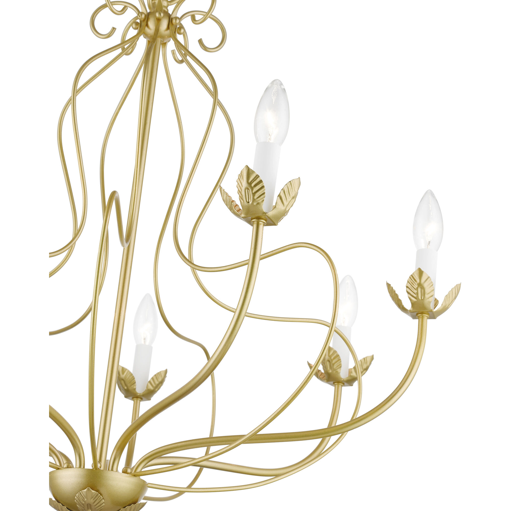 Katarina 7 Light 28 inch Soft Gold Chandelier Ceiling Light