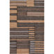 Seaport 36 X 24 inch Gray and Brown Area Rug, Jute and Viscose