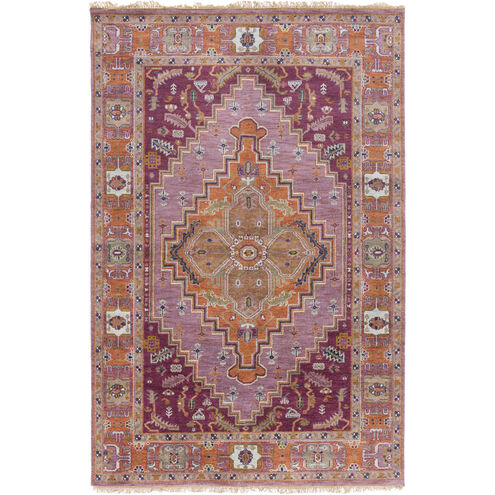 Zeus 168 X 120 inch Plum Rug in 10 x 14, Rectangle