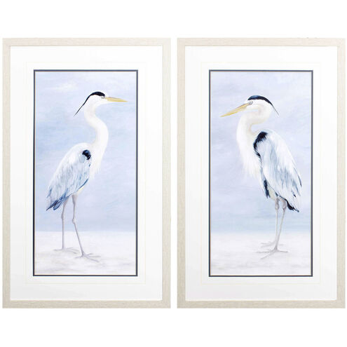 Waterside Blue Framed Art