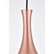 Aiken 1 Light 5.5 inch Honey Gold Pendant Ceiling Light