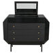 Rhiana Hand Rubbed Black Dresser