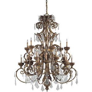 Jonathan 24 Light 51 inch Padova Chandelier Ceiling Light