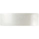 Ambiance Arc LED 19.5 inch White Crackle ADA Wall Sconce Wall Light