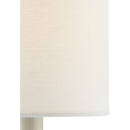 Grasscloth Off-White Drum Chandelier Shade