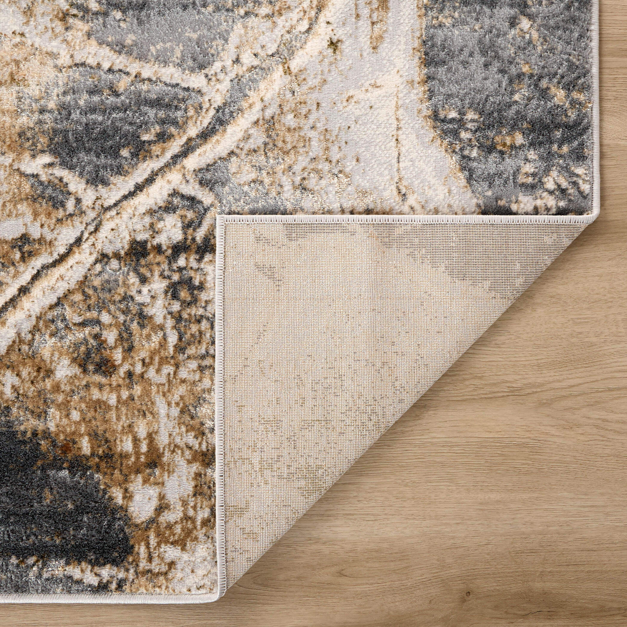 Salim Brown and Gray Indoor Rug