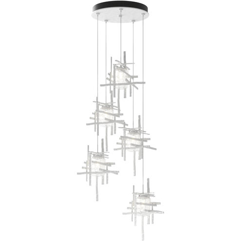 Tura 5 Light 27.3 inch White Pendant Ceiling Light