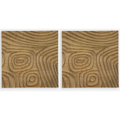 Channels Natural Wall Decor