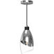 Alora Mood Capri 1 Light 5.25 inch Chrome Pendant Ceiling Light