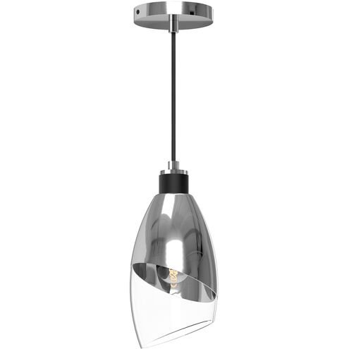 Alora Mood Capri 1 Light 5.25 inch Chrome Pendant Ceiling Light