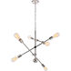 Newtown 6 Light 29 inch Polished Nickel Pendant Ceiling Light