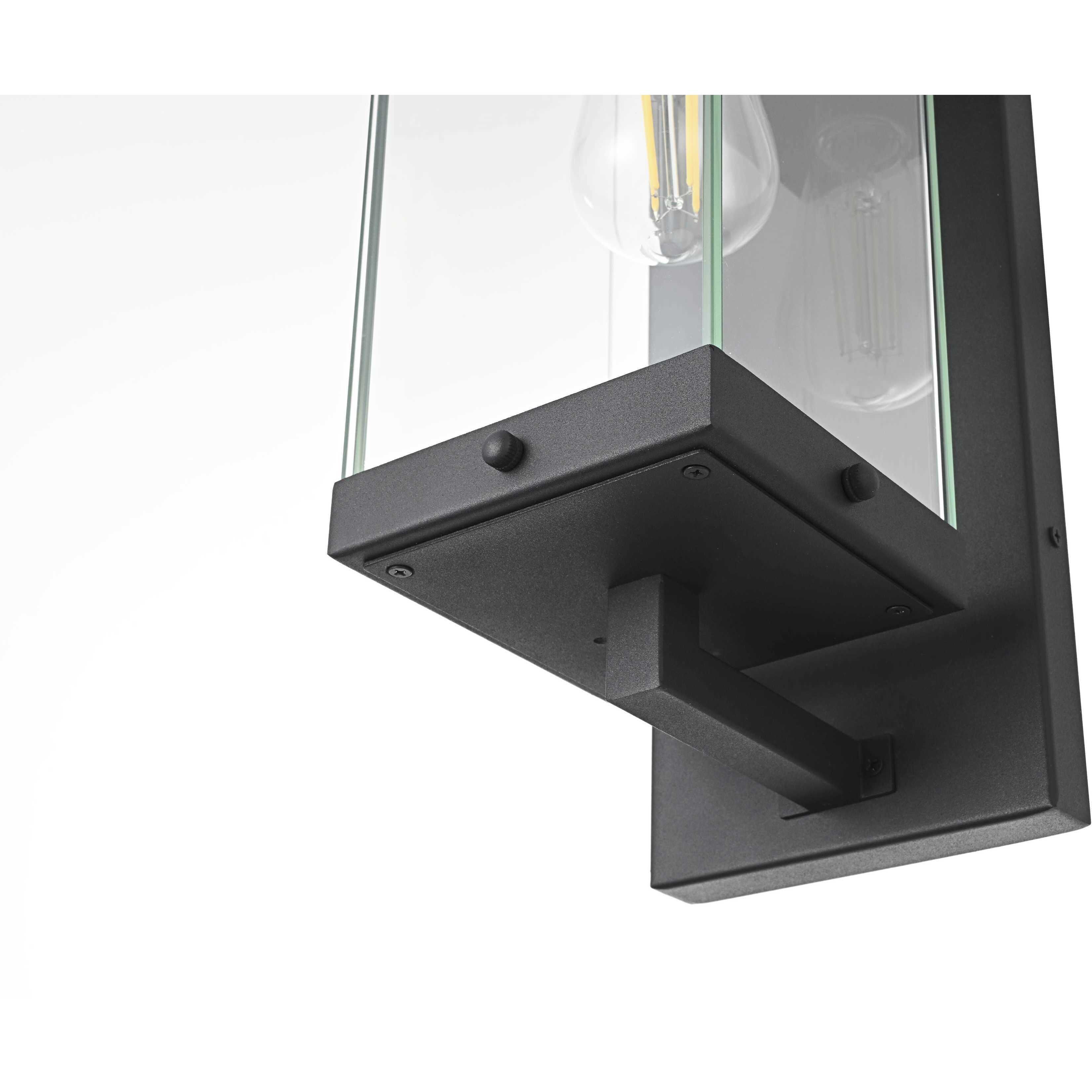 Julien 1 Light 15 inch Black Outdoor Wall Sconce