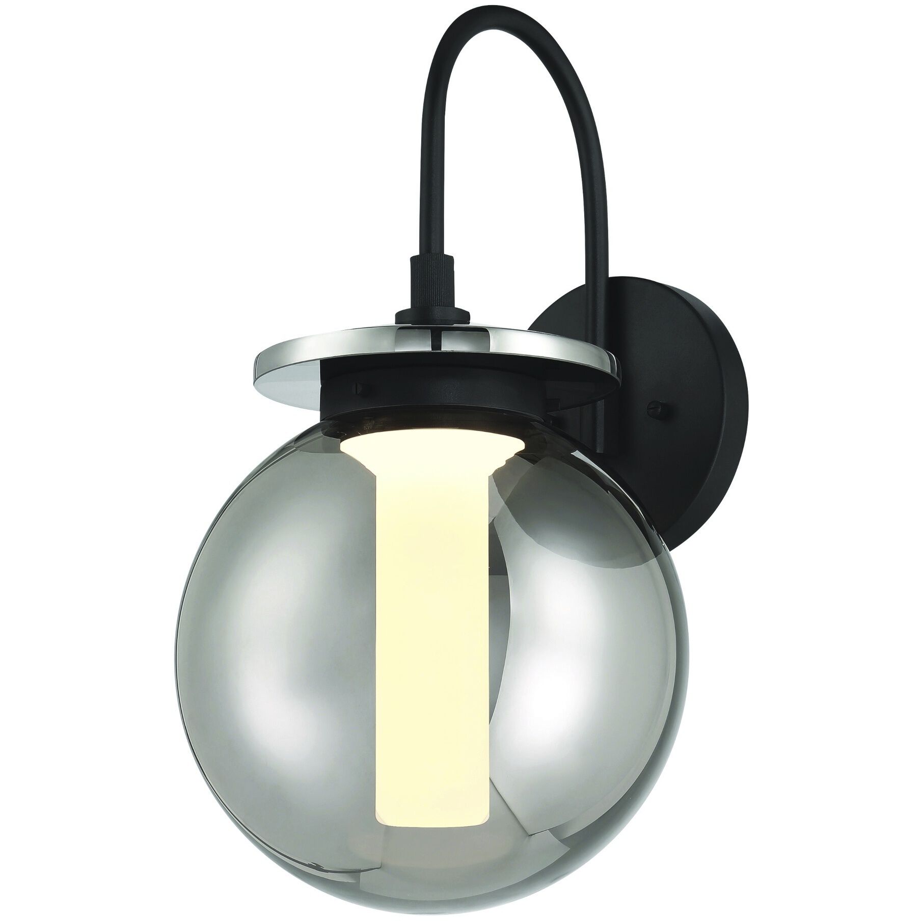 Caswell 1 Light 18.25 inch Black Outdoor Wall Lantern