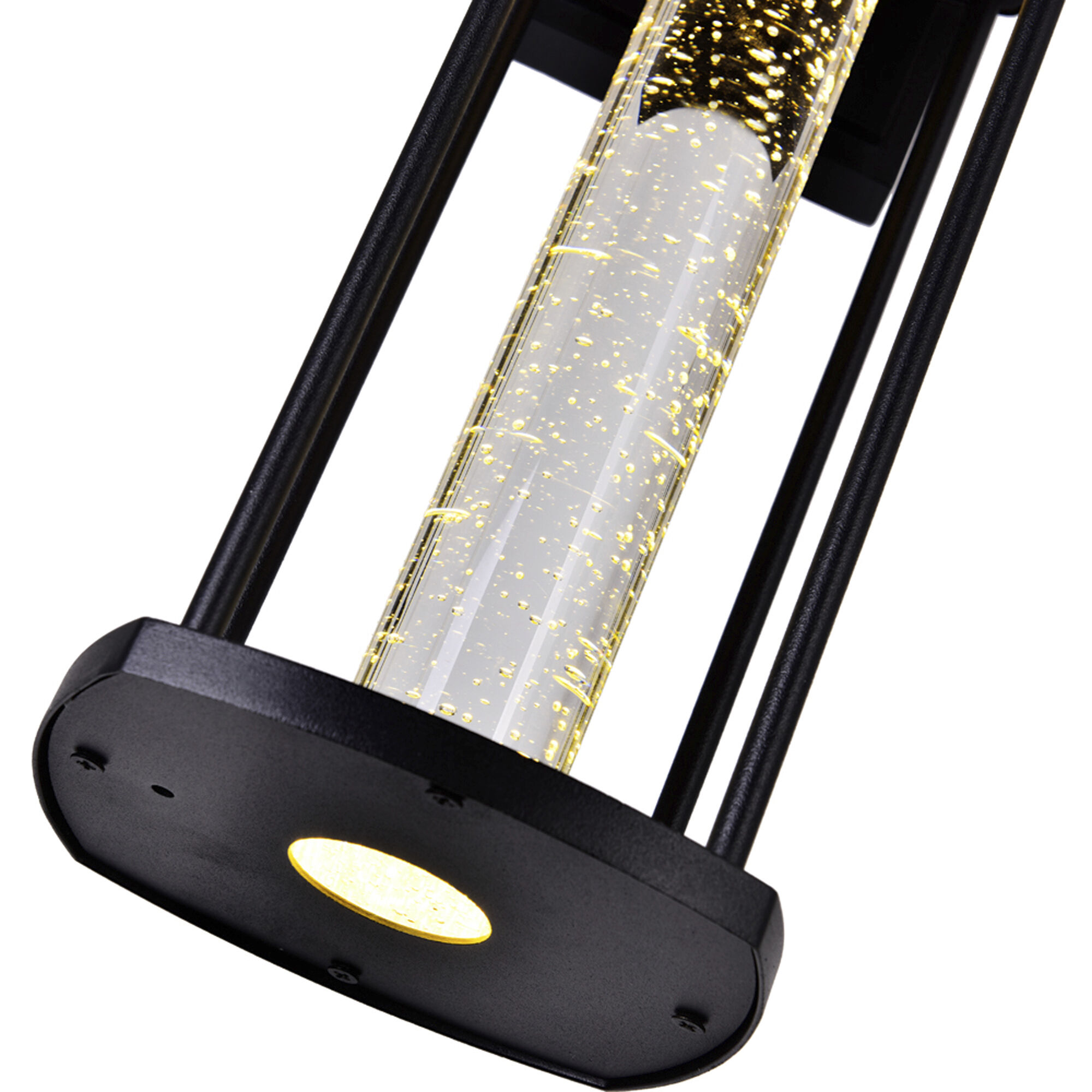 Greenwood LED 18 inch Black Outdoor Wall Light