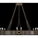 Mirage 12 Light 49.75 inch Bronze Chandelier Ceiling Light