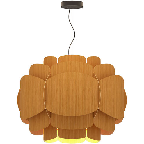 Bella 30 inch Petribi Pendant Ceiling Light in Petribi/Ash, WEP Collection