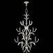 Beveled Arcs 16 Light 48 inch Silver Chandelier Ceiling Light in Silver Leaf