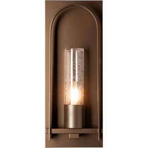 Triomphe 1 Light 16 inch Coastal Black Outdoor Sconce, Small
