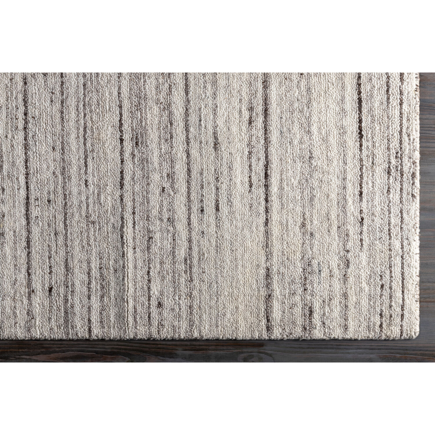 Daisy 36 X 24 inch Dark Brown Rug in 2 x 3, Rectangle