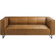 Dylan Caramel / Black Sofa