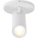 Brentwood LED 4.6 inch Matte White Flush Mount Ceiling Light