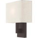 Hayworth 1 Light 11 inch Bronze ADA ADA Wall Sconce Wall Light