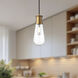 Alora Mood Marcel 1 Light 4.38 inch Aged Gold Pendant Ceiling Light