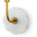 Camilla 1 Light 6 inch Natural Stone Wall Sconce Wall Light, Bent Arm