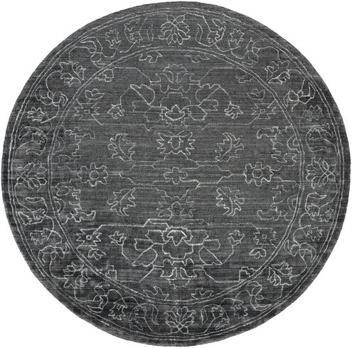 Hightower 96 X 96 inch Charcoal Rug in 8 Ft Round, Round