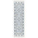 Bursa 96 X 30 inch Light Blue Rug, Runner