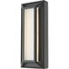 Cell LED 5 inch Matte Black ADA Wall Sconce Wall Light