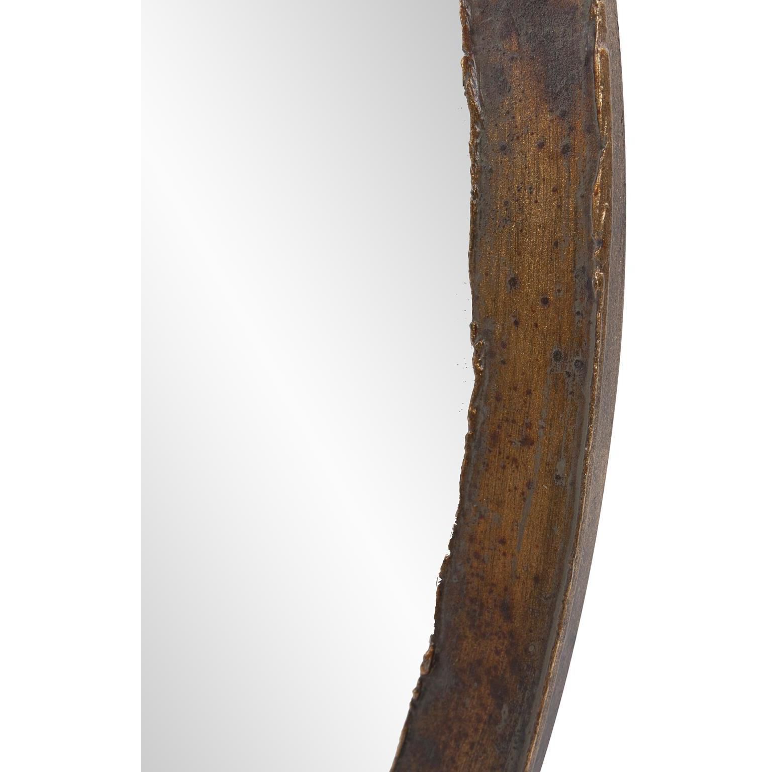 Marius 39 X 39 inch Acid Treated Wall Mirror