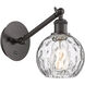 Ballston Athens Water Glass LED 6 inch Oil Rubbed Bronze Sconce Wall Light