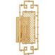 Bradshaw Orrell 1 Light 7 inch Gold Leaf Sconce Wall Light