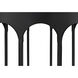 Achille 24.5 X 20 inch Matte Black Side Table