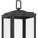 Byron 3 Light 22.25 inch Matte Black Outdoor Post