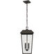 Mathus 2 Light 10.75 inch Olde Bronze Outdoor Hanging Pendant