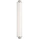 Marie Flanigan Percy LED 3.75 inch Polished Nickel Linear Bath Sconce Wall Light