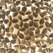 Cora 3 Light 16 inch Soft Gold Flush Ceiling Light