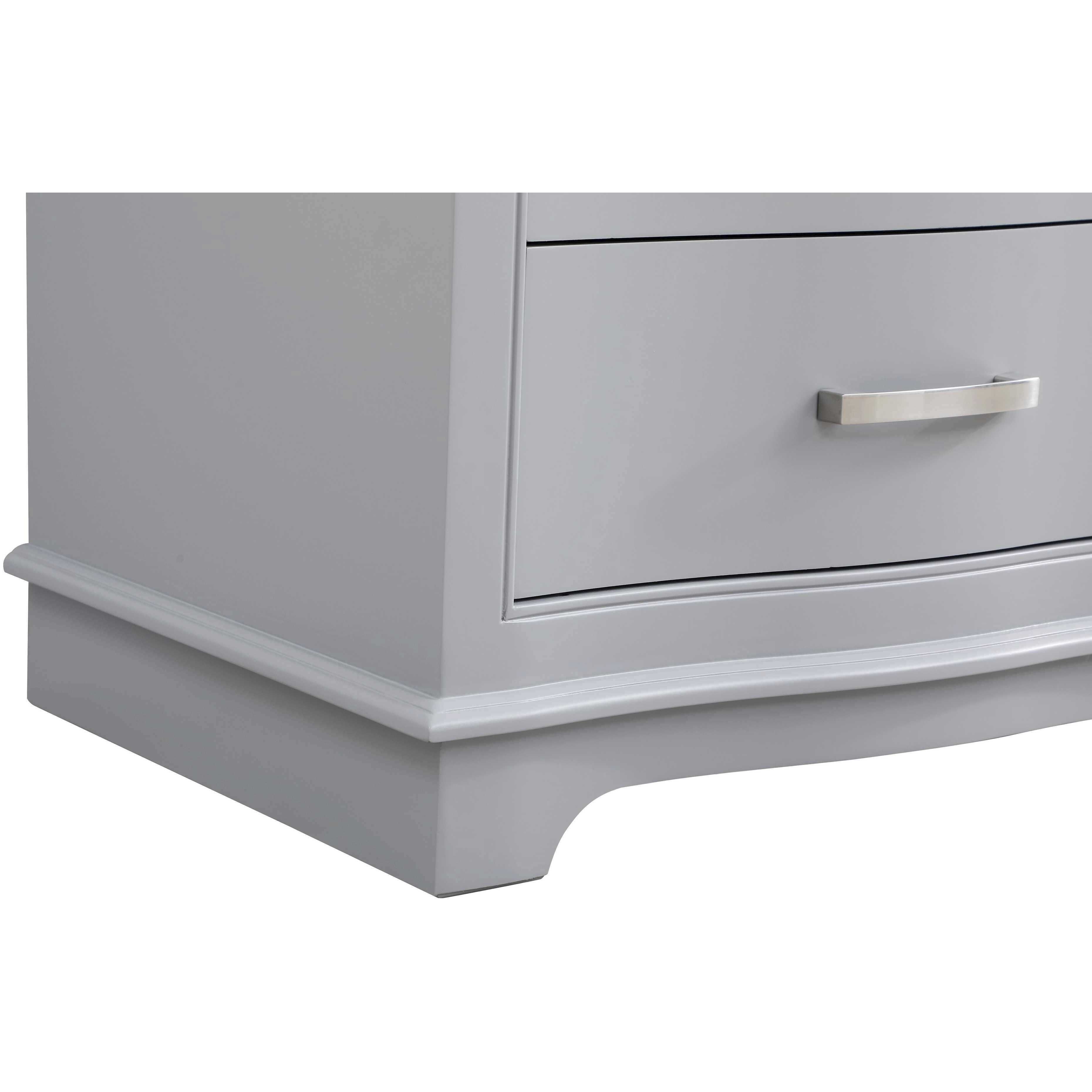 Knox 24 X 34 inch Grey Bathroom Vanity Cabinet