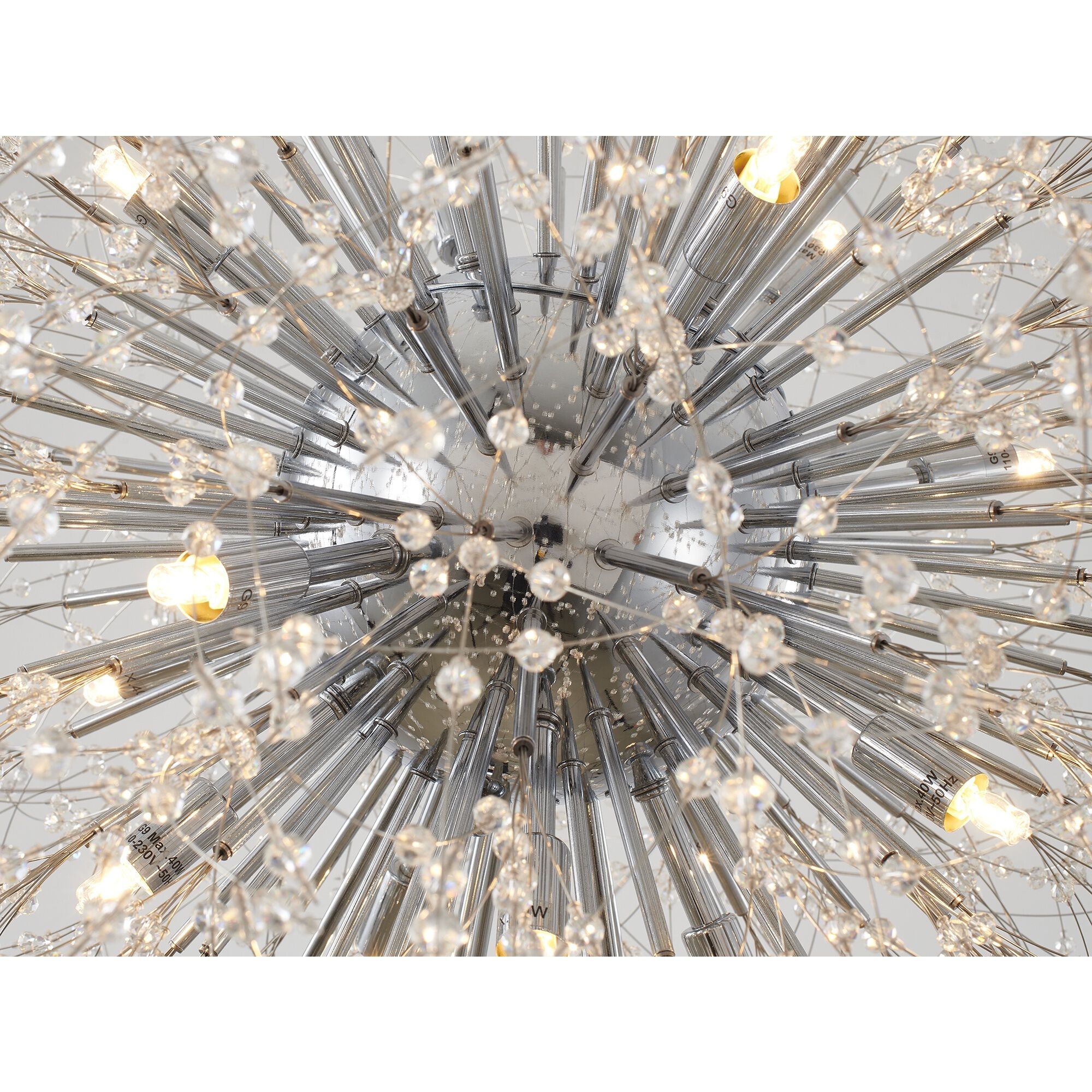 Canada 16 Light 24 inch Chrome Chandelier Ceiling Light